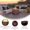 Flash Furniture 27 Bronze Outdoor Smokeless Fire Pit BLN-HY-B-2201FP-03PC-BRZ-GG - alternate 10